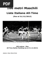 Download Liste Italiane All Time 100m by QueenAtletica Track-field SN216578492 doc pdf