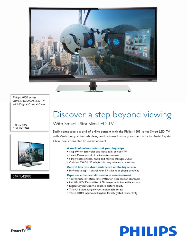 Smart TV Philips PDF | | Video