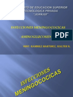 INFECCIONES MENINGOCOCICAS-AMINOGLUCOSIDOS