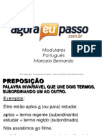 AEP2011 - Portugua¦Çs para Concursos (G&T) - AULA 19 - Morfologia 2 (Classes InvariÔÇáveis)