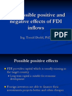 The Possible Positive and Negative Effects of FDI v2