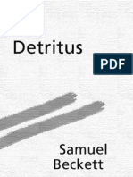 Beckett Samuel - Detritus