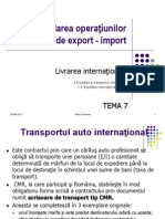 Prezentare TEMA7MAI 2 4 Expeditia Internationala Rutiera