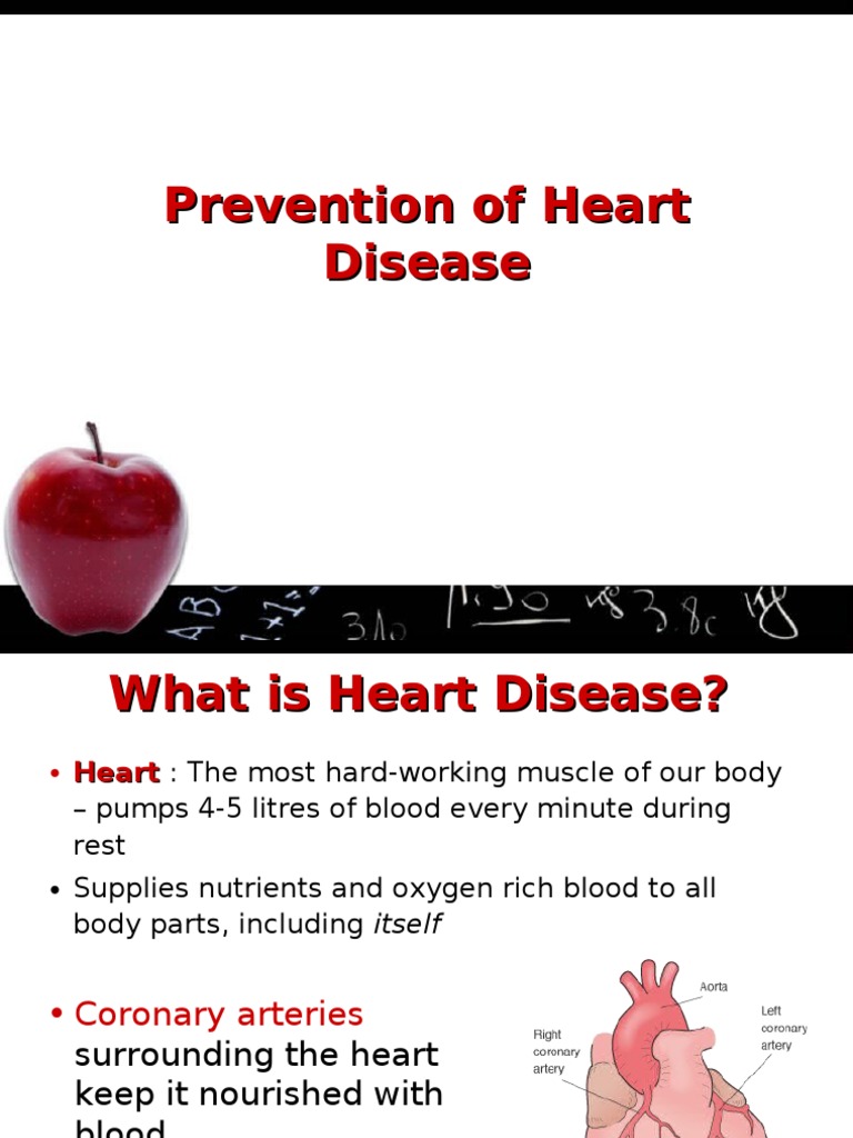Coronary Heart Disease Prevention Guide | PDF | Coronary Artery Disease ...