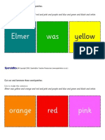 Elmber Was [Colour] Sheets