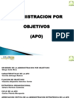 Administracion Por Objetivos (Apo)