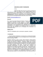 Forte (2011) Facebook. Comunicación, Acción y Fascinacion