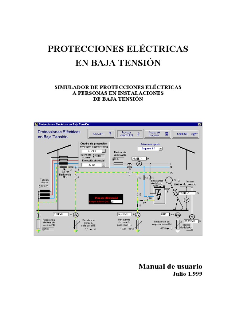 PROTECCIONES ELECTRICAS BAJA TENSIÓN Resistencia Eléctrica