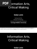 Download Golan Levin presentation from Malofiej 22 2014 by Golan Levin SN216637979 doc pdf
