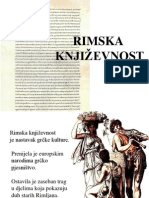 Rimska Književnost