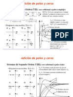 Adición de polos y ceros