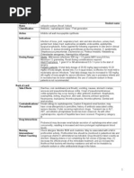 Cefazolin Ancef Drug Card