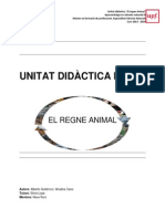 UnitatDidacticaESO. El Regne Dels Animals PDF