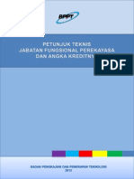 Juknis Jabatan Fungsional Perekayasa