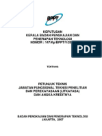 Download JUKNIS JABATAN FUNGSIONAL TEKNISI LITKAYASA by Huda M Elmatsani SN2166512 doc pdf