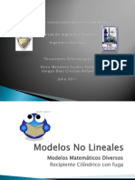 Modelos No Lineales