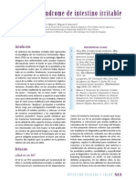 Síndrome de intestino irritable: definición y criterios diagnósticos