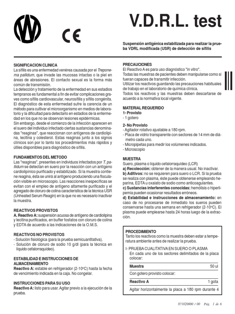 VDRL | PDF