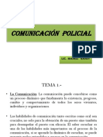 Comunicación Policial