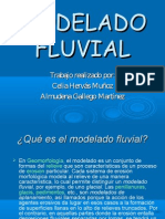 Modelado fluvial: procesos de erosión, transporte y sedimentación