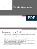 Investigacion de Mercados