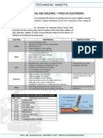 Doc 80 Manual Metal Arc Welding - Types of Electrodes