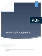 Historia de La Quimica