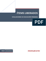 Ítems Liberados: Evaluaciones de Educación Primaria