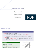 Math 7400 Graph Theory: Bogdan Oporowski