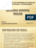 CLASE GEOLOGIA GENERAL ROCAS 1°