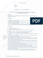 Directiva Nº 004-2007 VMGP-DITOE