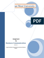 Business Communication: Assignment On