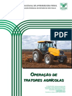 Operação de tratores agrícolas