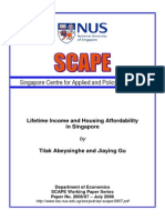 Lifelong Income and Housing Affordability