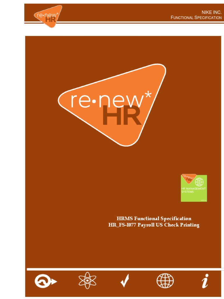 Payroll Check Printing via SAP HCM | PDF | Specification (Technical ...