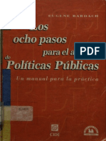 Los Ocho Pasos Para El Analisis de Politicas Publicas