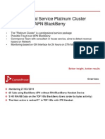 Professional Service Platinum Cluster Apn Blackberry: Better Insight, Better Results