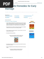 Download Successful Remedies for Early Marriage by Melissa Miller SN216722820 doc pdf