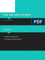 Hair Clip Up Sales 30% Marketing