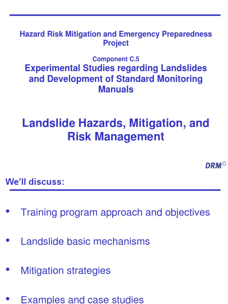 Landslide Basics Section1 Post | PDF | Landslide | Emergency Management