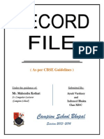 C++ Record File