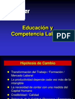 Educacion y Competencia Laboral