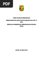 Teks Pengerusi Majlis Gotong-royong Perdana 2015