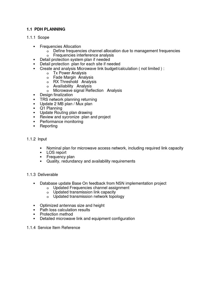 PDH Planning | PDF | Computers | Technology & Engineering