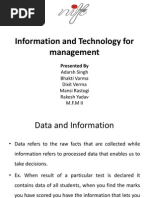 Information and Technology For Management: Presented by