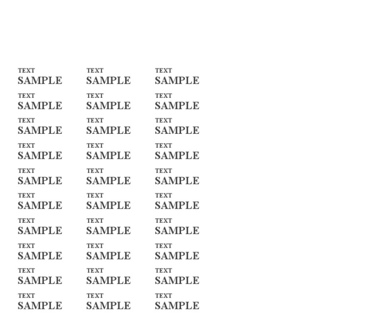 Sample Text Document Overview | PDF | Language Arts & Discipline ...