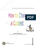 How To Chair Contest