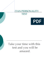 Tibetan Personality Test
