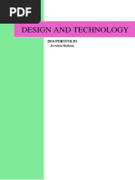 design and technology portfolio