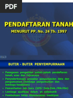 Download PENDAFTARAN TANAH BPN by Sanches Budhi Waluyo SN216753137 doc pdf